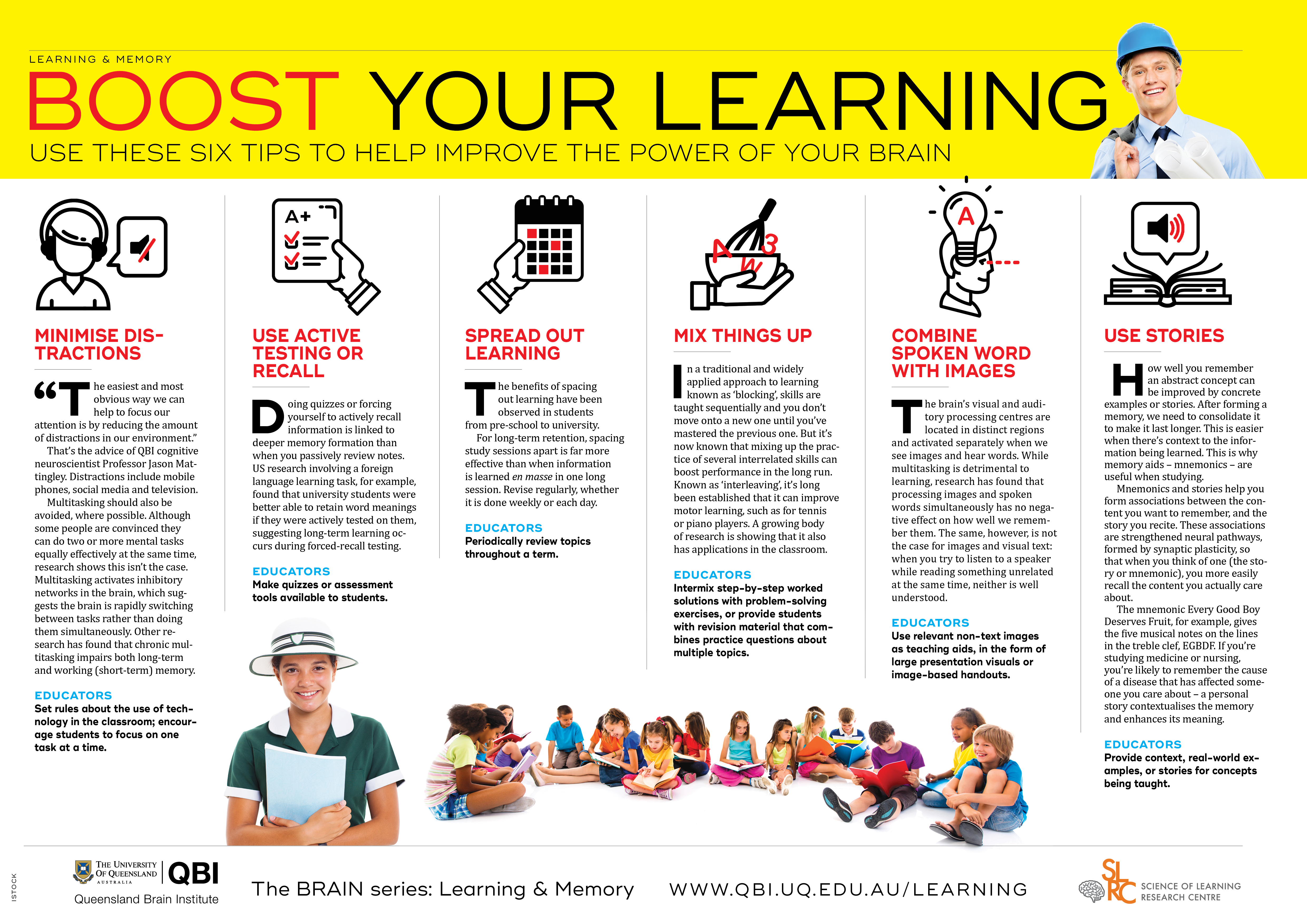 Learning Tips Poster